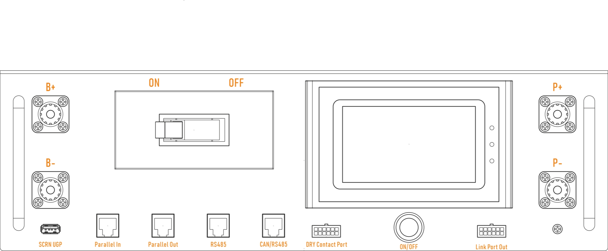 High-Voltage Box Ports