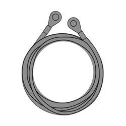 Negative power cable